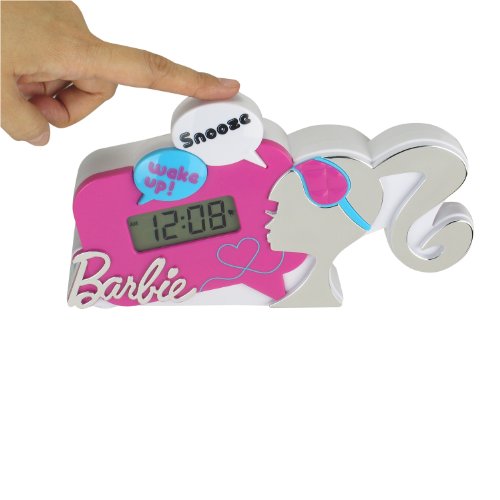 Barbie Digital Blue Glamtastic Alarm Clock