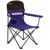 North Pole Baltimore Ravens Deluxe Folding Arm Chair