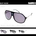 Sabre Crue-Black Blue Gel / Grey Sunglasses