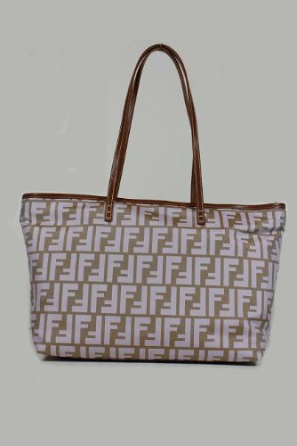Fendi Handbags Light Purple Zucchino Nylon 8BH198