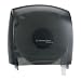 Kimberly-Clark Professional In-Sight 09554 Smoke Gray JRT Jr Bath Tissue Dispenser