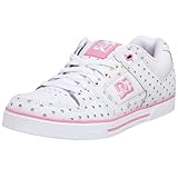 DC Women's Pure SE Sneaker,White/Crazy Pink,6.5 M