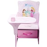 Disney Princess Chair Desk with Pull out under the Seat Storage Bin