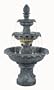 Kenroy Home 53200ZC Costa Brava 46-Inch 56-Pound High Outdoor Fountain, Zinc Finish
