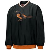 Nike - Nike Baltimore Orioles Black Tackle Twill Windshirt