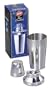 Tablecraft 376 16-Ounce 3-Piece Stainless Steel Cocktail Shaker