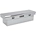 Northern Tool + Equipment Aluminum Single-Lid Deep Tub Crossbed Truck Box - Diamond Plate, 70in.L x 20 1/2in.W x 18in.H