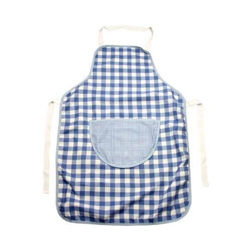 Gingham Blue Apron