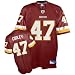 Mens Washington Redskins #47 Chris Cooley Team Replica Jersey - XL