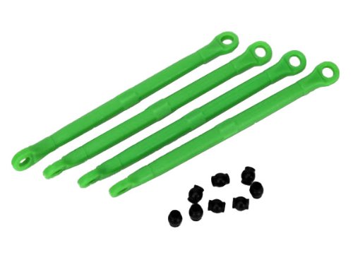 Traxxas 7138G Toe Link Front and Rear Green, 1/16 Grave Digger, 4-Piece