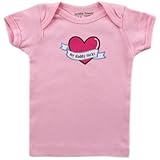 Luvable Friends Tee Top My Daddy Rocks, Girl
