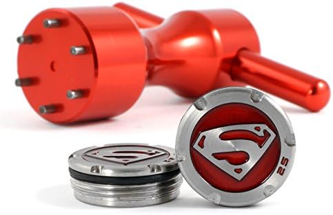 2 of 25g Deluxe Tour Style Red Weights for Scotty Cameron Putters with Wrench Tool (Red)