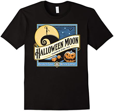 Men's Halloween Moon XL Black