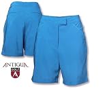 Antigua Zodiac Womens Golf Shorts (Color=White - 001,Size=12)