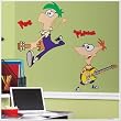 Magnificent Peel & Stick By RoomMates Phineas & Ferb Giant Wall Decal