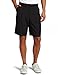 PGA Tour Men's Double Pleated Solid Tech Short, Caviar, 38