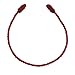 Haute Decor Decorative Twist Ties 6 Pack 16 inch (Burgundy) - Hang Garland, Lights, Decorations