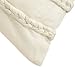 Calvin Klein Poppy Braided Rope Decorative Pillow, Cement