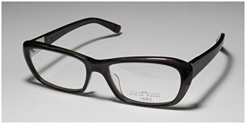 Marius Morel 1880 2030m Mens/Womens Rx Ready Beautiful Designer Full-rim Eyeglasses/Eyewear (54-16-135, Black)