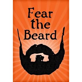 San Francisco Giants Fear The Beard Sports Poster Print - 13x19