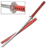 Classic Red Samurai Sword Katana