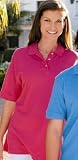 Ladies Pique Sport Polo Shirt Short Sleeve