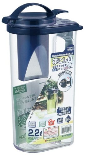 ラストロ 縦横茶こし付 ハンドルピッチャー 2.2L ネクスト K-1297 UC