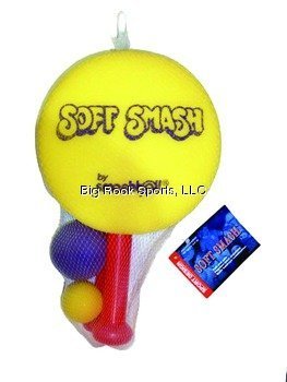 Soft Smash - Racquet Game Set, Lightweight and Portable, Colors May Vary