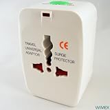 All-in-one Universal Travel Plug Adapter - with carrying pouch