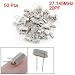 27.145MHz 20PF DIP Type Quartz Crystal Oscillator 50 Pcs