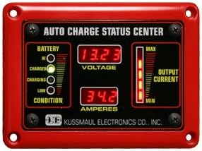 Kussmaul Auto Charge Deluxe Watertight Status Center, Model #: 091-194-IND-WT-RD