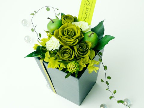 2月、3月の開運フラワー風水！木〔moku〕 【あなたを輝かせるフラワー風水 Florist S.F.D】 ～ プリザーブドフラワー 贈物やご自宅のインテリアにどうぞ ～