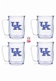 Kentucky Wildcats Tervis 17 oz Mugs - set of 4
