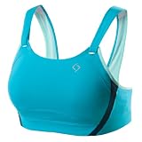 Moving Comfort Women's Jubralee Bra, Bahama Blue, 36E