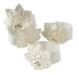 FLEUR NAPKIN RINGS 4'S