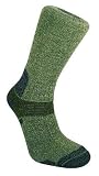 Bridgedale Socks Endurance Trekker Green - Men's Large 9 - 11.5 UK