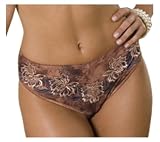 CONSEULA Go2 Panty by Lipo in a Box Mocha Print S-XXL