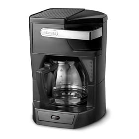 De'Longhi ICM30 12-Cup Filter Coffee Machine, Black