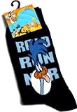 Road Runner Looney Tunes Socks Mens Gents 6-11