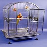 Medium Stainless Steel Dometop Bird Cage