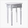 White Wood Side Table - Style 31585