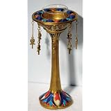 Egyptian Ankh and Scarab Candle Holder