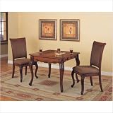 Woodbury Mahogany Game Table Set