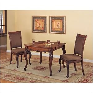 Woodbury Mahogany Game Table Set by 