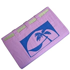 Handmade Bamboo Beach Mat with Carrying Case