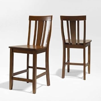 Bar Stool Height for 36 Inch Counter Bar Stool Height for 36 Inch Counter - Shield Back Bar Stool with 24 Inch Seat Height Classic Cherry/Set of 2