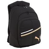 PUMA LIGA Backpack, black-team gold-white, 068696 01