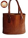 Leder elegante Handtasche Umhängetasch Shoppingtasche Damen Ledertasche 39cm x 28cm x 10cm