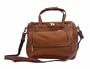 Piel 2556-SDL Saddle Small Piggy Back Carry-On