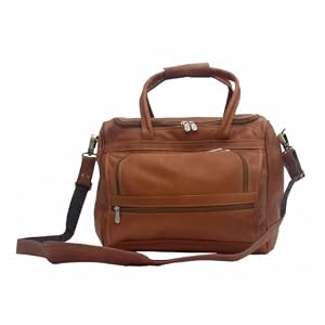 Buy Piel 2556-SDL Saddle Small Piggy Back Carry-On